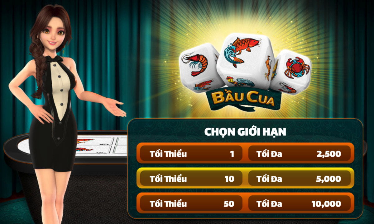 Chọn bàn chơi bầu cua W88