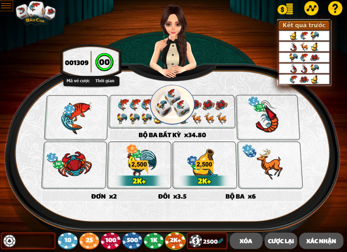 Đặt cược chơi game Bầu Cua thắng tiền thật tại W88